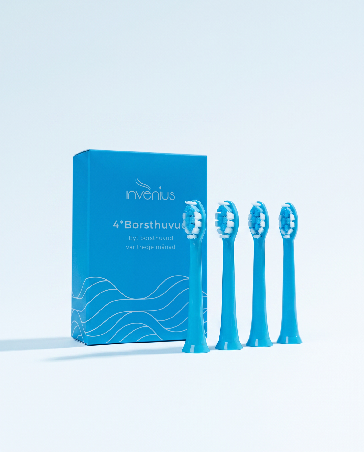 Tandborsthuvuden 4-pack