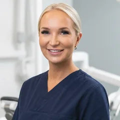 Mika Millicent Lindén, tandhygienist på Folktandvården Mölndal